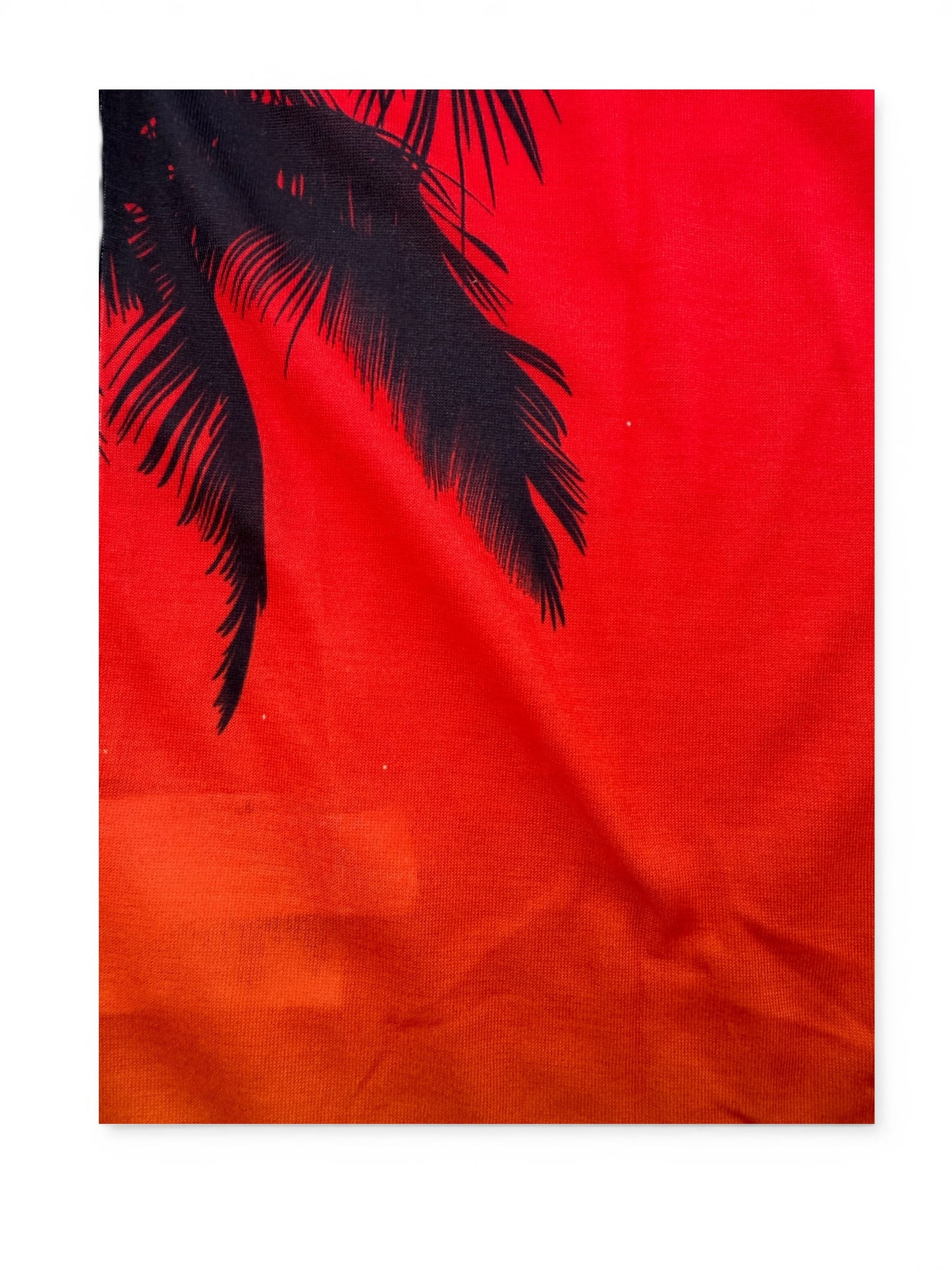 New Era NBA Chicago Bulls Palm Tree T-Shirt – Rot/Orange M