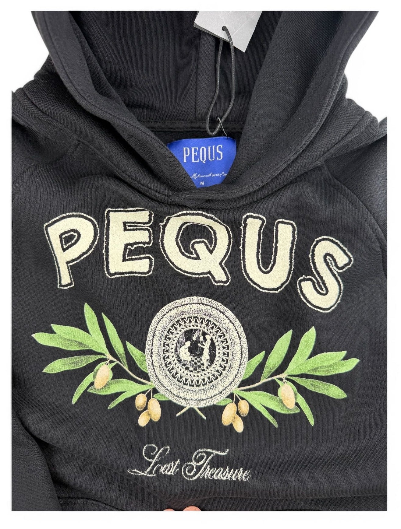 Pequs Lost Treasure Hoodie – Schwarz M