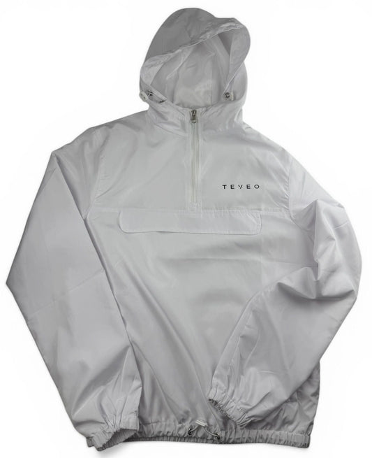 Teveo Half-Zip Windbreaker – Weiß S