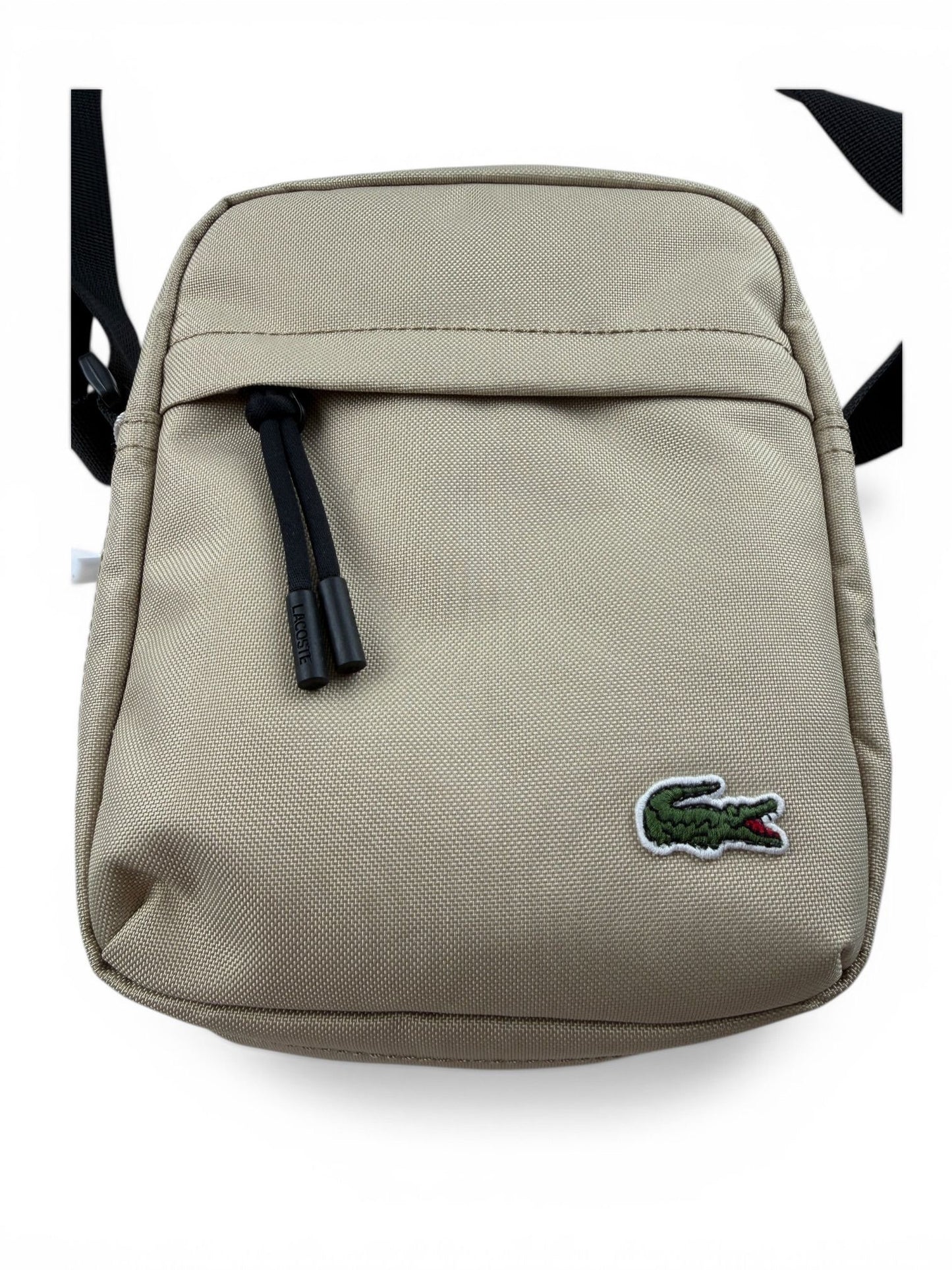 Lacoste Vertical Camera Bag – Beige