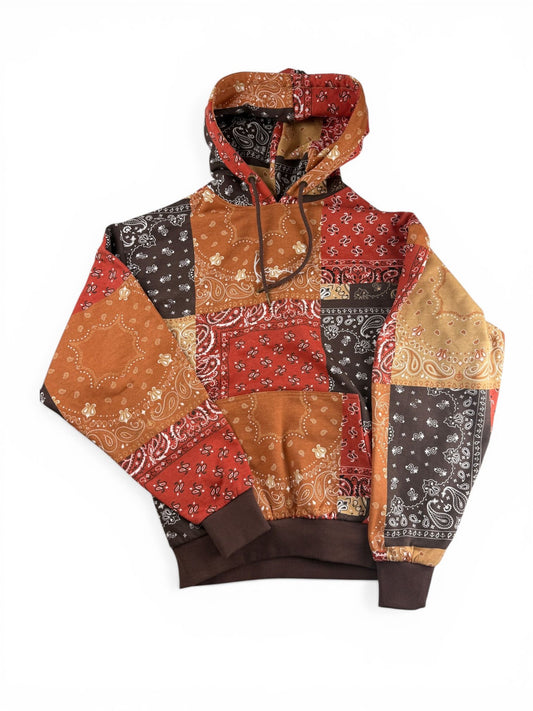 Karl Kani Bandana Patchwork Hoodie