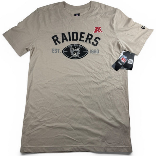 New Era NFL Las Vegas Raiders Est. 1960 T-Shirt – Beige M