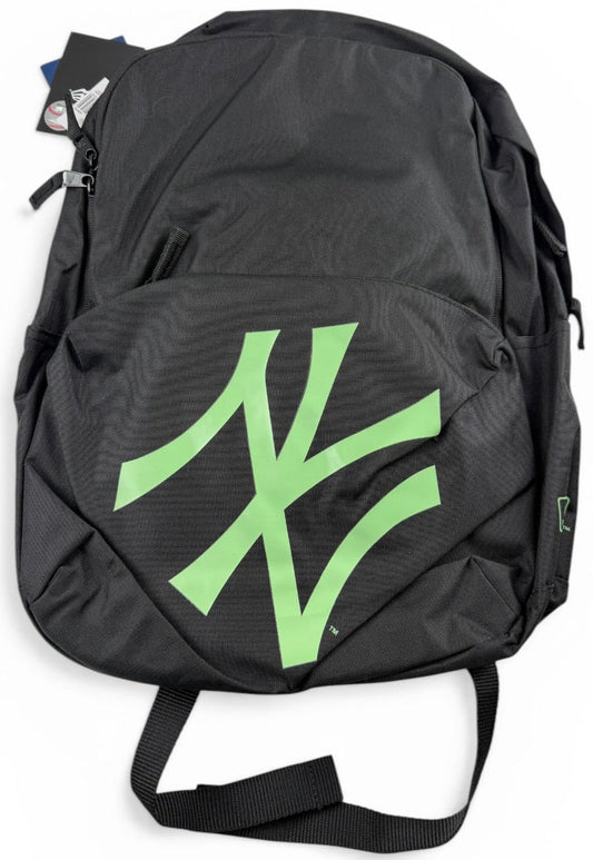 New Era MLB New York Yankees Rucksack – Schwarz/Neon-Grün