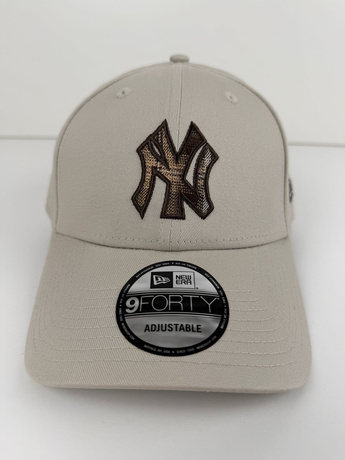 New Era 9Forty NY Yankees Cap – Stone/Brown