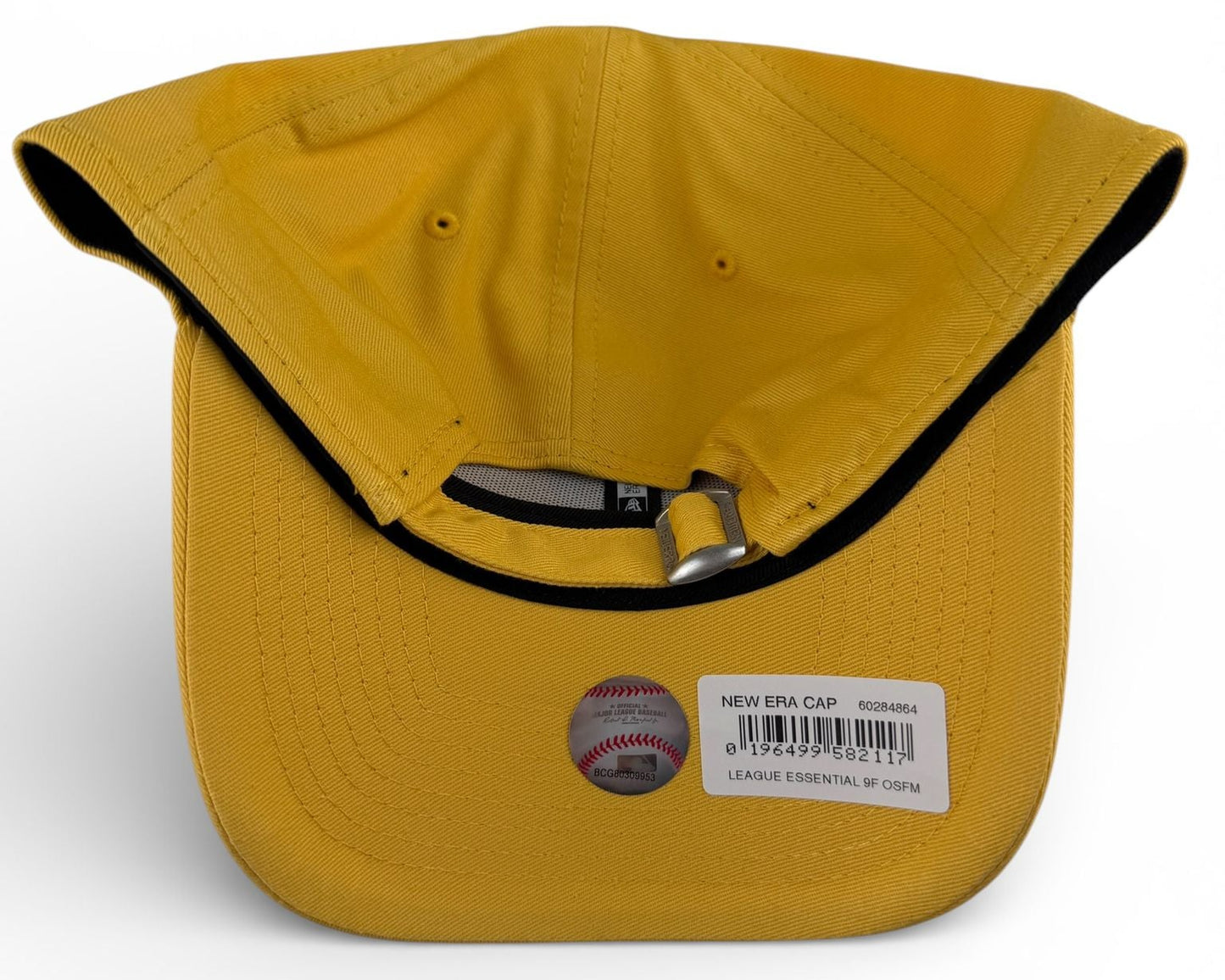New Era 9FORTY NY Yankees League Essential Cap – Mustard