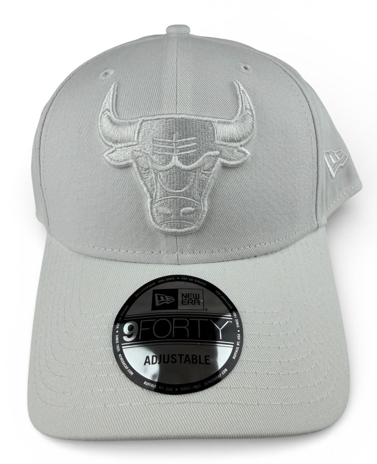 New Era 9FORTY Chicago Bulls Cap – Grey/White
