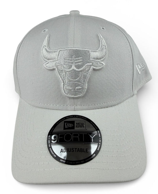 New Era 9FORTY Chicago Bulls Cap – Grey/White