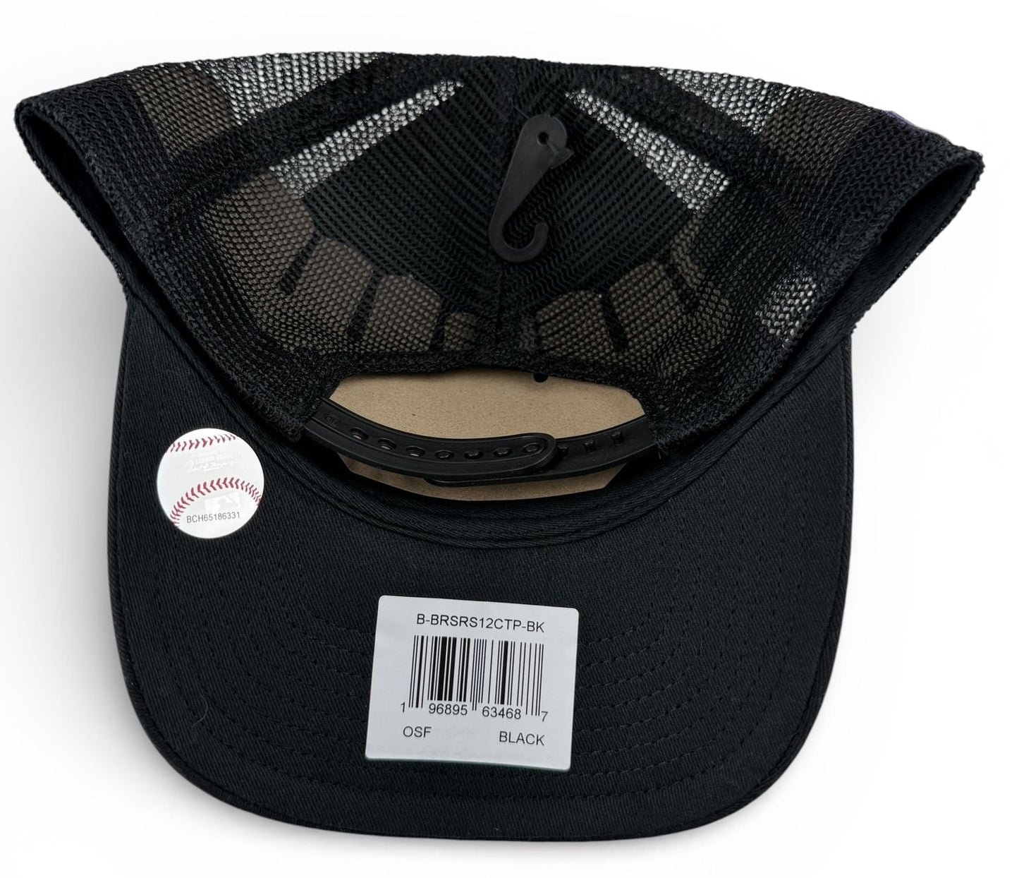 Los Angeles Dodgers Trucker Cap – '47 Brand Schwarz/Lila