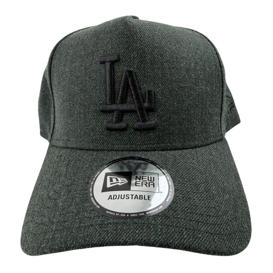 New Era x LA Dodgers – 9Forty Cap "Seasonal Heather" (Black on Black)