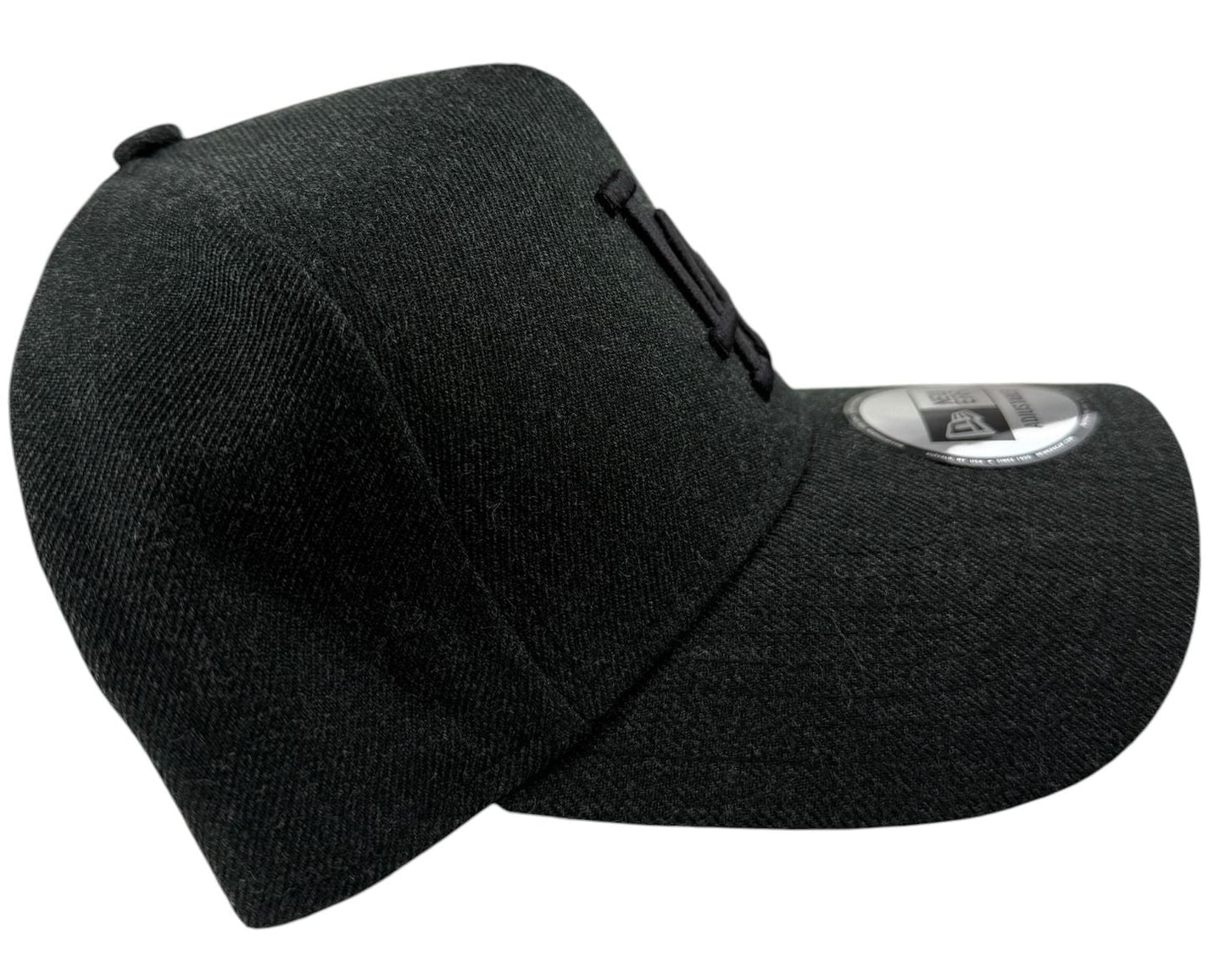 New Era x LA Dodgers – 9Forty Cap "Seasonal Heather" (Black on Black)
