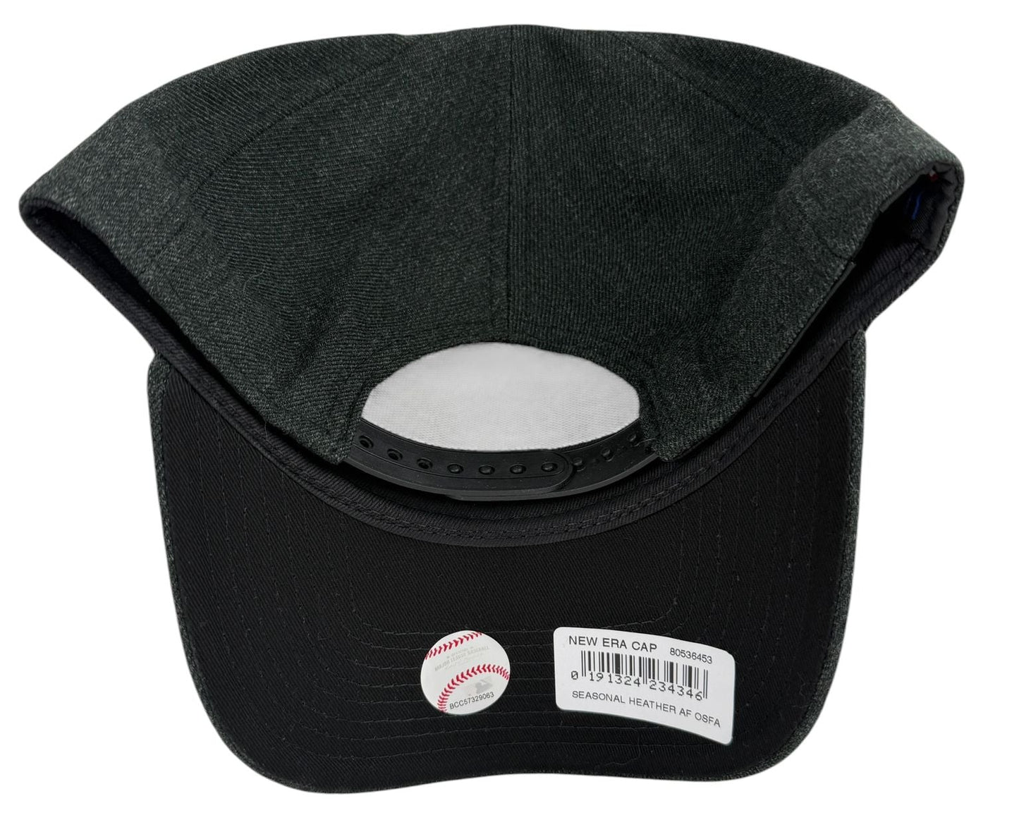 New Era x LA Dodgers – 9Forty Cap "Seasonal Heather" (Black on Black)