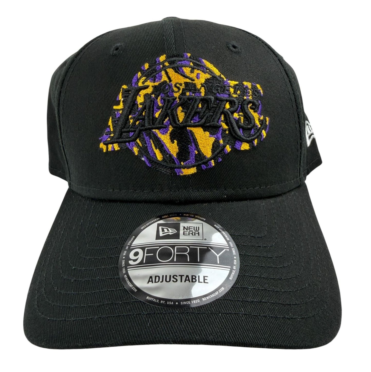 New Era x LA Lakers – 9Forty Seasonal Infill Cap (Black/Gold/Purple)