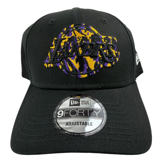 New Era x LA Lakers – 9Forty Seasonal Infill Cap (Black/Gold/Purple)