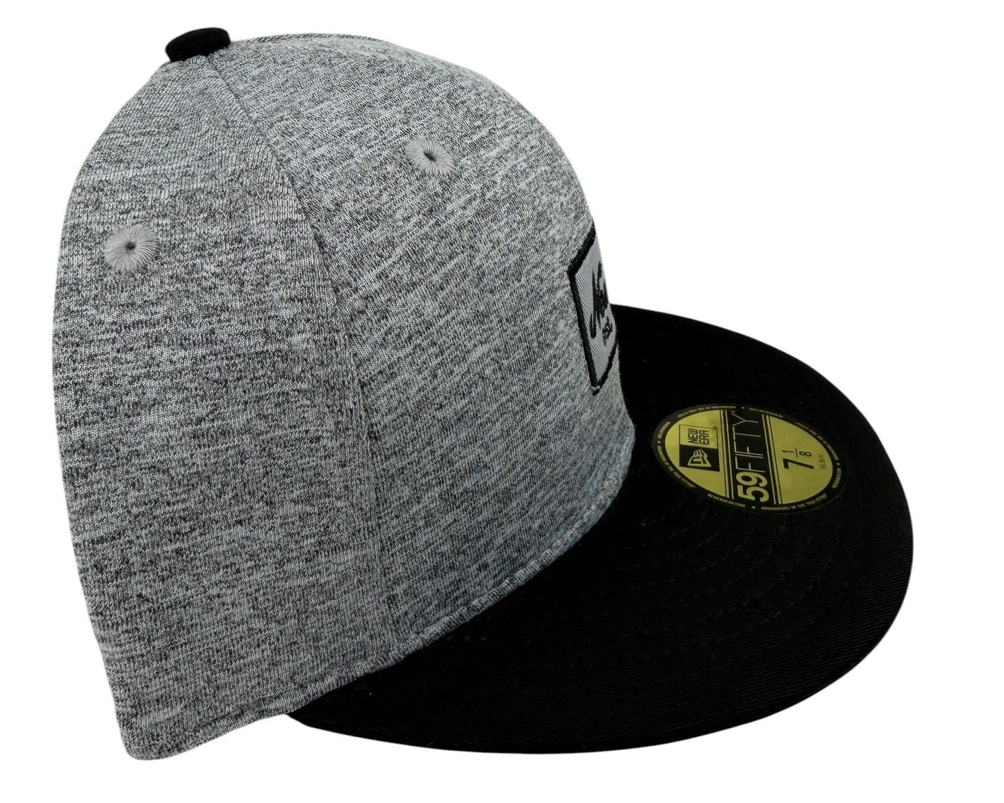 New Era – 59Fifty Fitted Cap "Est. 1920" Tech Jersey (Grey/Black) – Größe 7 1/8