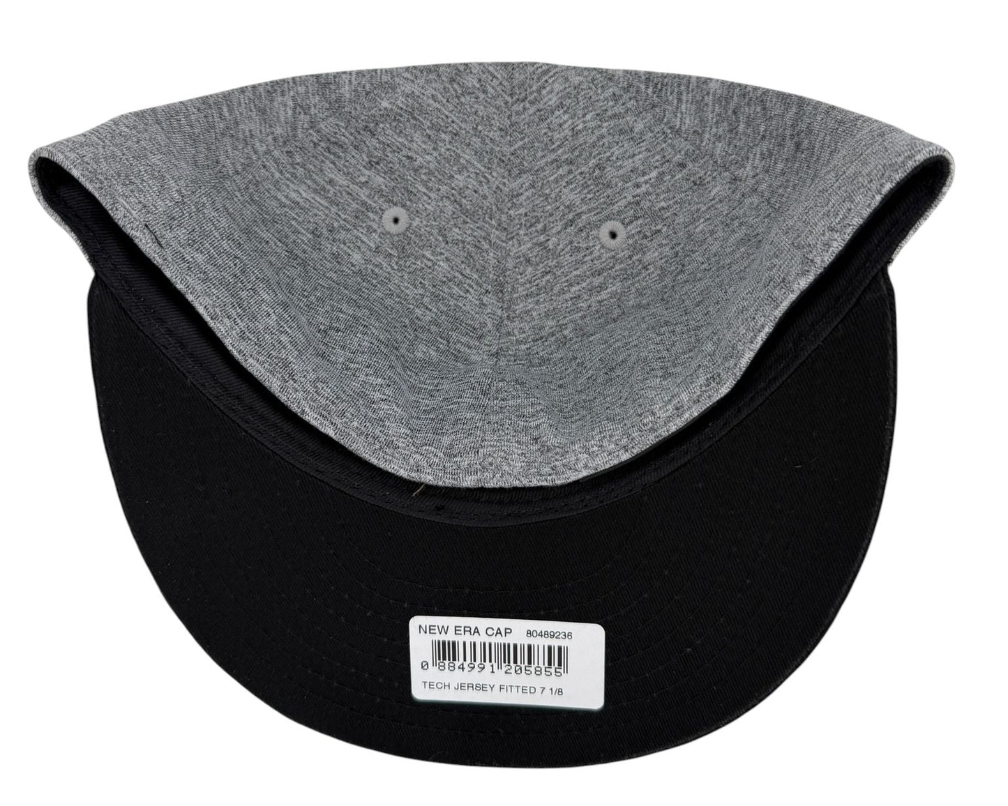 New Era – 59Fifty Fitted Cap "Est. 1920" Tech Jersey (Grey/Black) – Größe 7 1/8