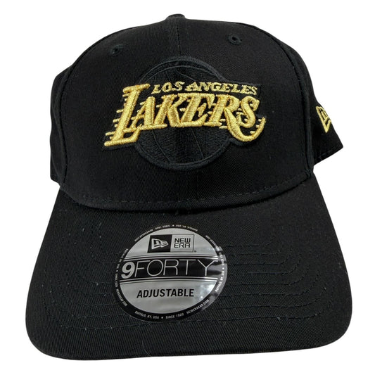 New Era x LA Lakers – 9Forty Metallic Cap (Black/Gold)