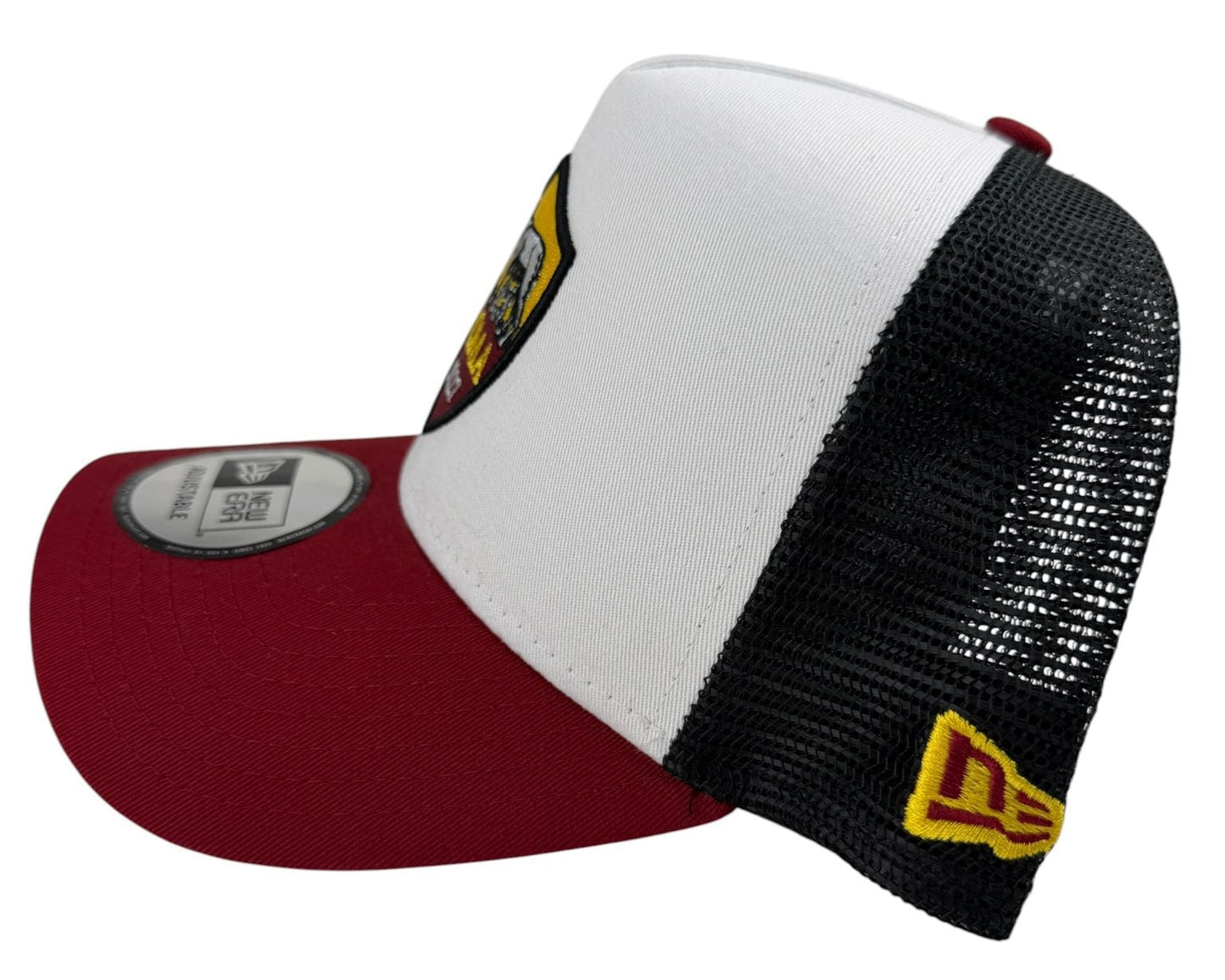 New Era x AS Roma – Core EL Trucker Cap (White/Red/Black)