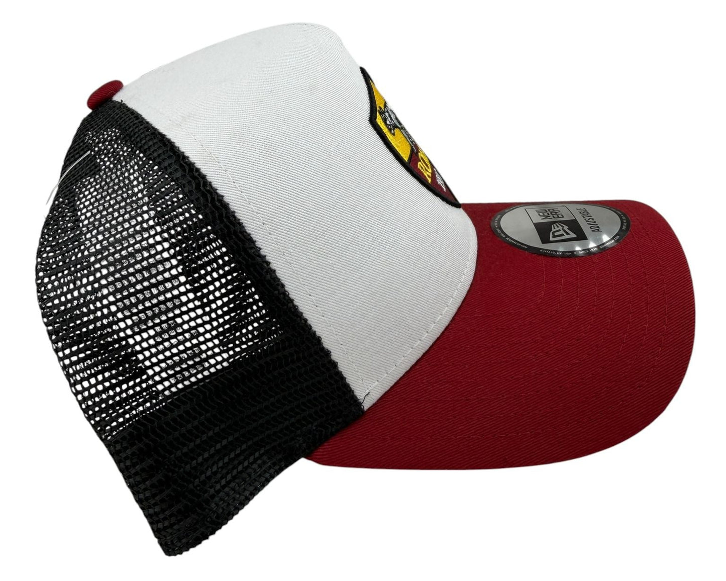New Era x AS Roma – Core EL Trucker Cap (White/Red/Black)