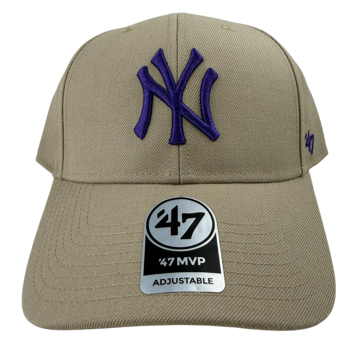 New York Yankees MVP Cap – '47 Brand Khaki/Lila