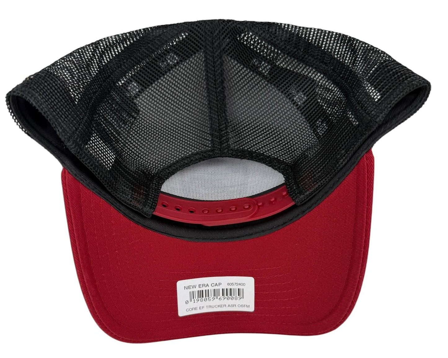 New Era x AS Roma – Core EL Trucker Cap (White/Red/Black)