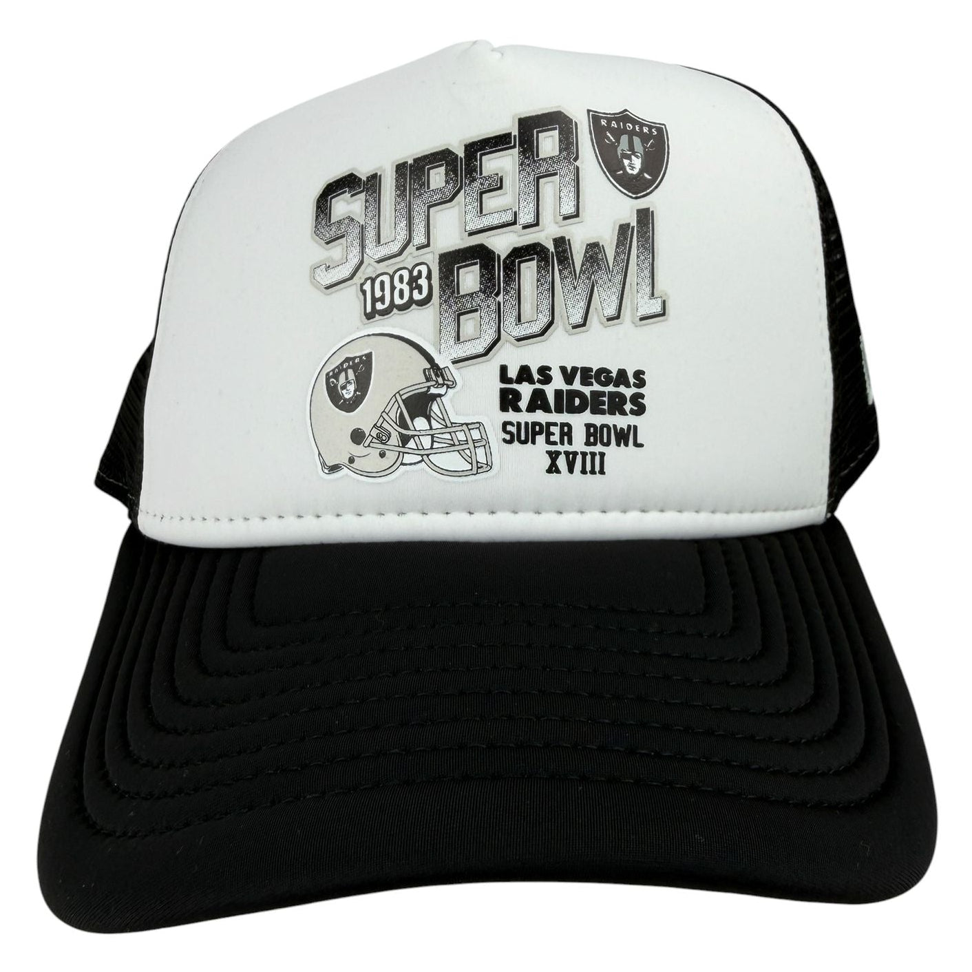 Las Vegas Raiders Super Bowl XVIII 1983 Trucker Cap – New Era
