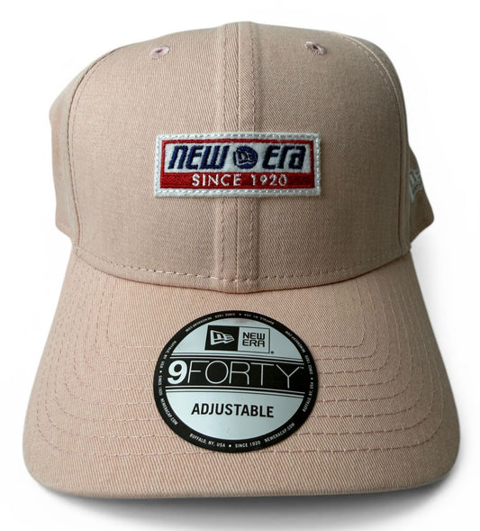 New Era – 9Forty Retro Block "Since 1920" Cap (Nude/Pink)