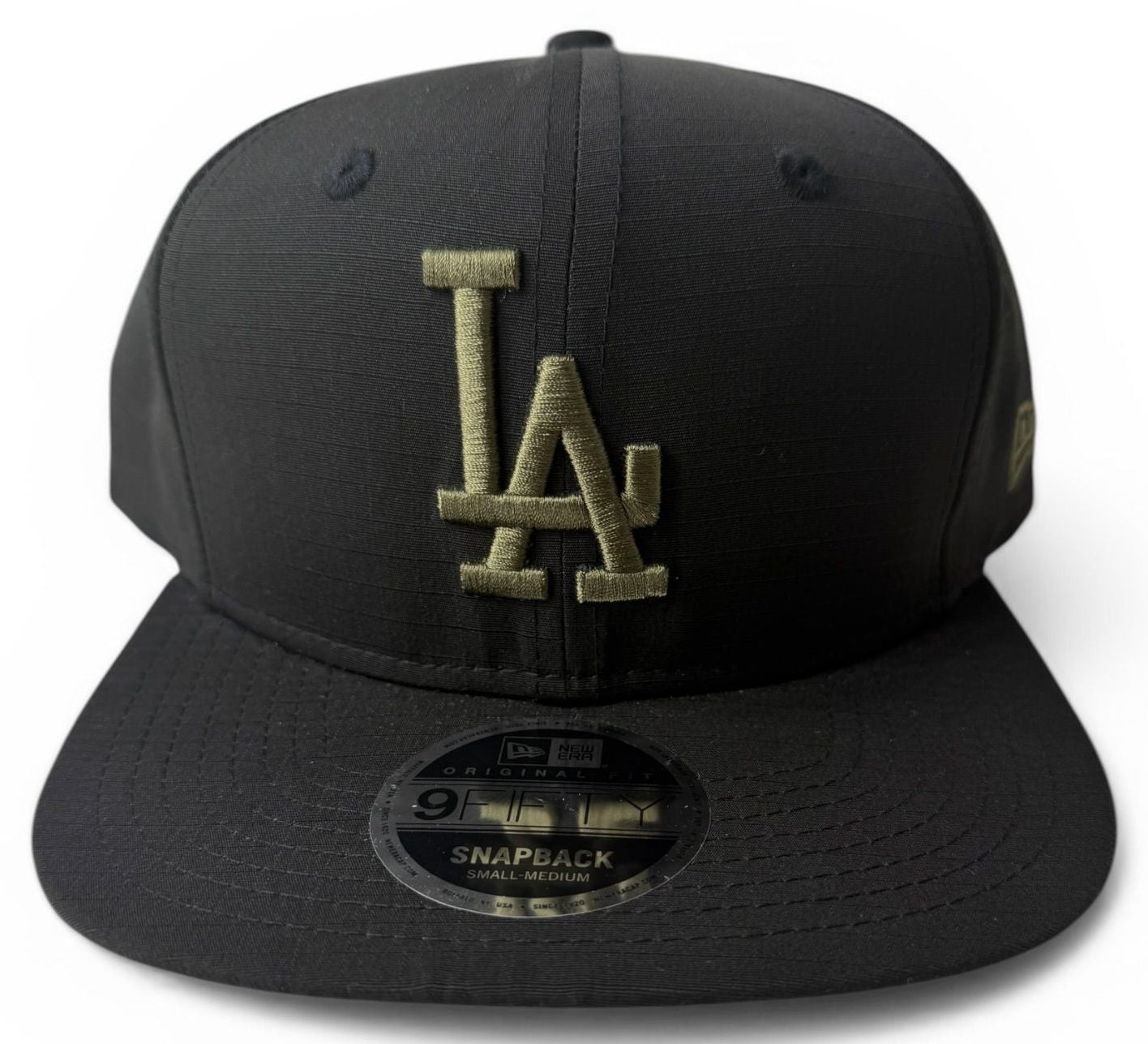 New Era LA Dodgers 9FIFTY Snapback – dunkelgrau/Olive – 6 7/8