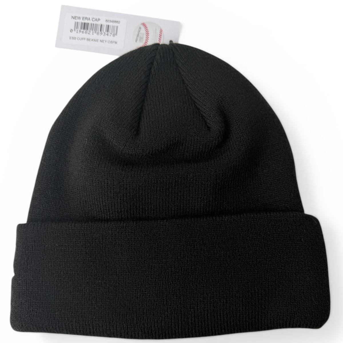 New Era NY Yankees ESS Cuff Beanie – Schwarz/Pink