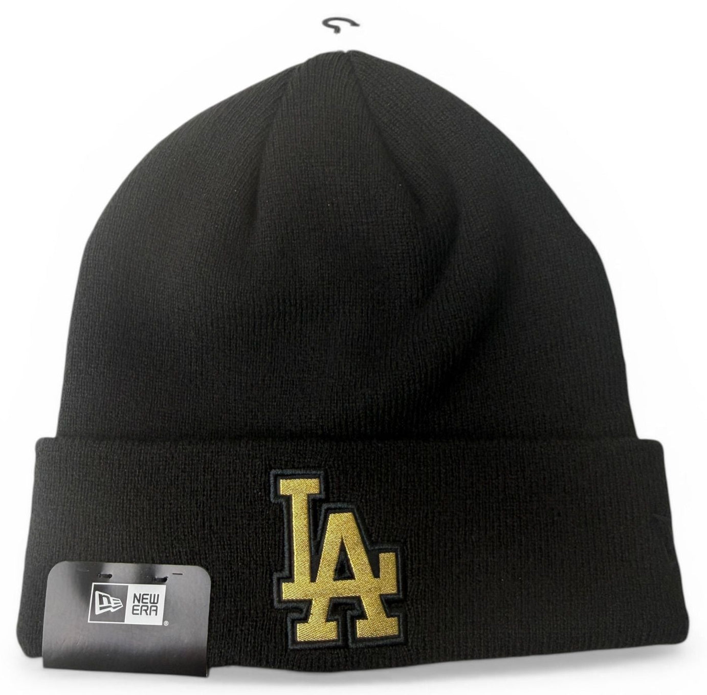New Era LA Dodgers ESS Cuff Beanie Schwarz/Gold