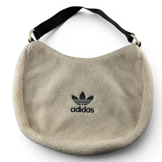 Adidas Originals Sherpa Hobo Bag – Cream